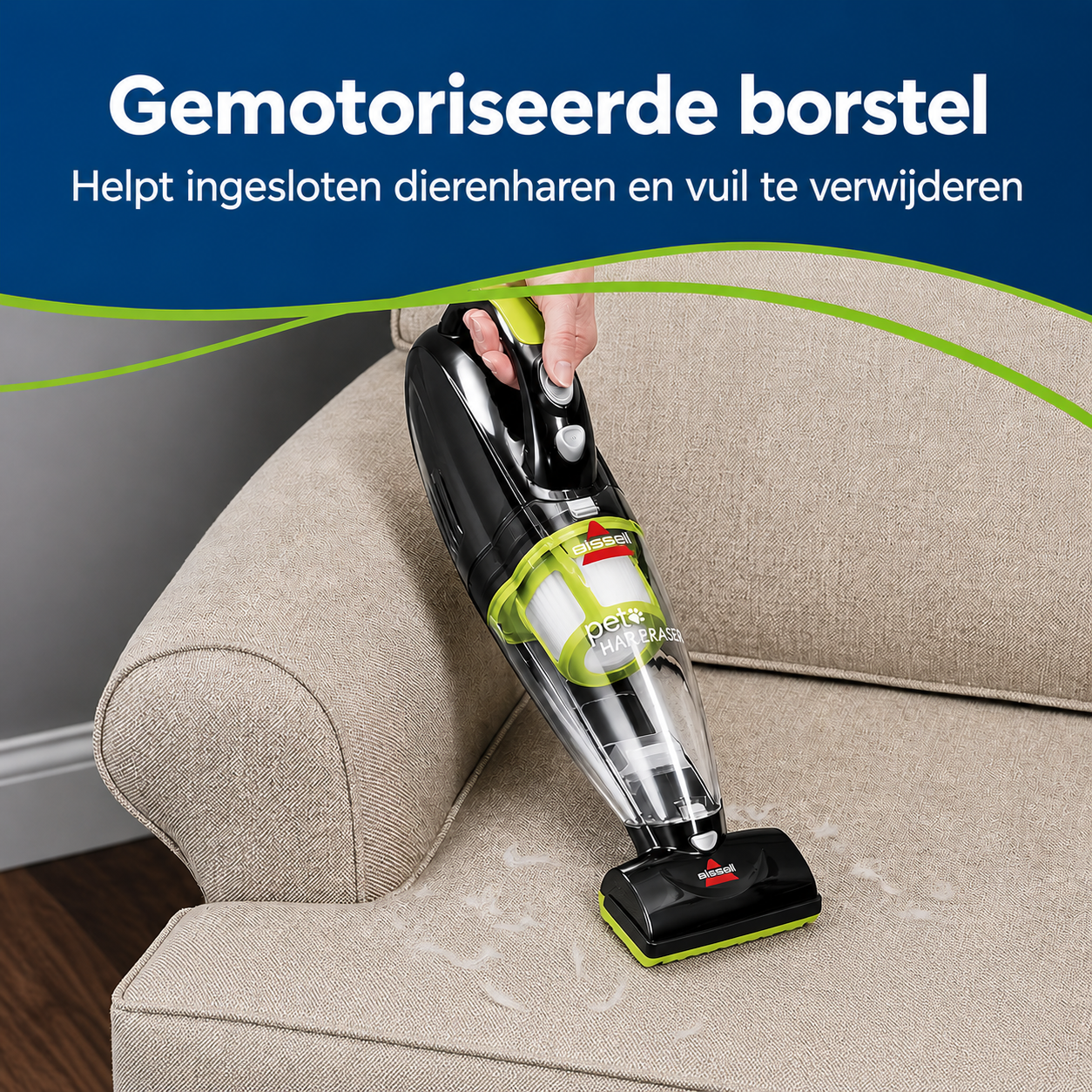 Draadloze Handheld Pet Hair Vacuum – Klaar met Dierenharen